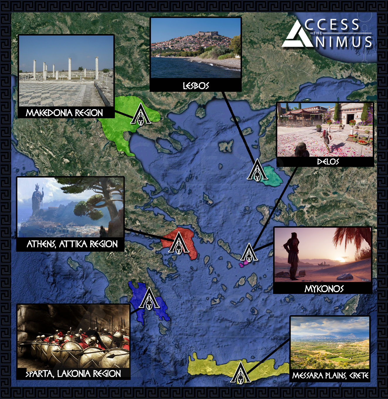 Assassin's Creed Locations : r/AssassinsCreedOdyssey